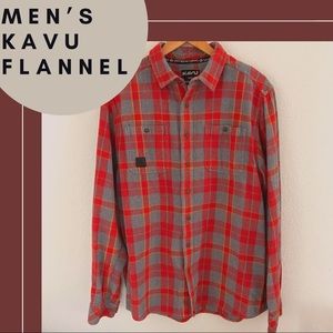 Men’s Kavu Flannel- Size Large